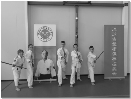 Examens voor de gele band vandaag...